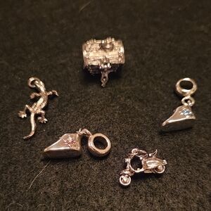 Silver Charm Set